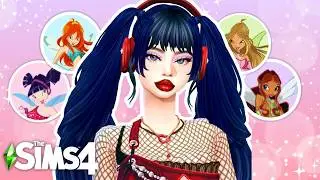 Воссоздаем культовых персонажей Winx в The Sims 4! 😍