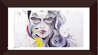 Turn Your TV Into Art | Abstract Art painting | 2 Hr 4k  | 1 Abstract Painting