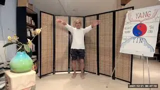 DEMO - MINDFUL AND TAI CHI WALK - FORWARD AND BACKWARD  #mindfull #taichi