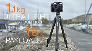 1,1 кг дорожный штатив: углеродное волокно Coman Zero F38 Pro