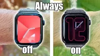 Apple Watch Series 5 (44mm) Always On Display NEW WatchFaces.