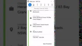 How to confirm a shift