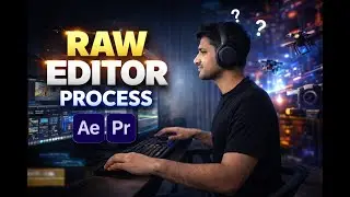 Raw Video Editing Full Process (AE + PR) | Zero to Final Export