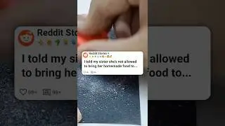 I TOLD my sister she&rsquo;s NOT allowed to bring her HOMEMADE food&hellip;  #reddit