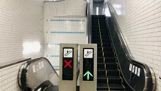 【レアステップ】National OTIS ナショナルオーチスエスカレーター 名古屋市営地下鉄桜通線野並駅 National Otis Escalator Nagoya Subway
