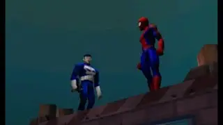 Spider-Man meets Punisher | Spider-Man (2000) Playstation PS1 game