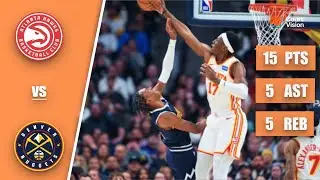 Onyeka Okongwu - 15 Points, 5 Assists, 5 Rebounds vs Nuggets - 2025-26 Regular Season