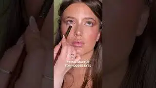 Bridal makeup for hooded eyes #bridalmakeup