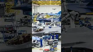 Inside the Stealth Fighter Jet Factory ✈️ | Advanced Military Aircraft Assembly