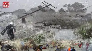 Huge Hailstones Hits China | Heavy storms and giant hailstones in Yunnan