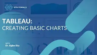 Tableau: Learn how to create basic charts (Full Video)