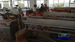 Double out pvc edge band making machine