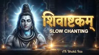 शिवाष्टकम् (Slow Chanting) | Shiv Ashtakam | Peaceful Shiva Mantra | AK Bhakti Ras