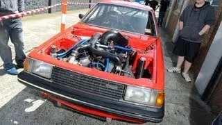 V8 Mazda 626 twin turbo Dyno