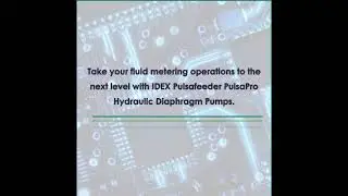Discover a new level of efficiency with Pulsafeeder PulsaPro Pumps #dpw #engineering