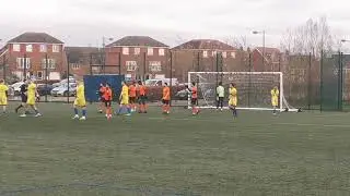 Bedfordshire County Football League Division Two match at Wixam. Queens Park Crescent Res 5 Wixams 0