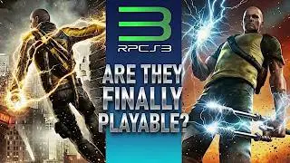 RPCS3 | Are the Infamous games finally playable on pc?