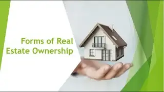 Формы собственности на недвижимость 🏘 [Подготовка к экзамену на брокера по недвижимости в Иллинойсе]