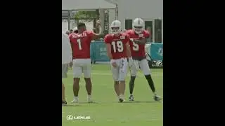 QBs 50-YARD NET THROWS | MIAMI DOLPHINS TRAINING CAMP 2022