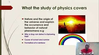 Introduction to senior one physics summarized
