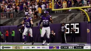 Vikings maintain Alvin Kamara on fourth down in red zone, forcing turnover on downs