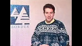 Border TV adverts, trailers & link announcer Craig Austin in-vision 26th December 1989