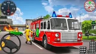 🚒 Fire Truck City Rescue Simulator 3D &ndash; 911 US Emergency Rescue Missions | Android Gameplay 2025