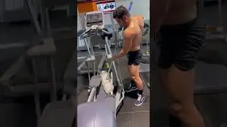 Miguel Angel Silvestre workout TikTok video