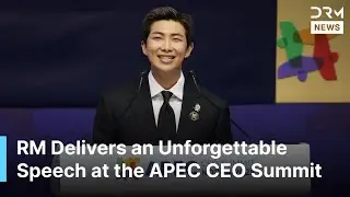 MUST WATCH: RM of BTS Delivers HISTORIC Speech at APEC CEO Summit in Gyeongju | AQ1B