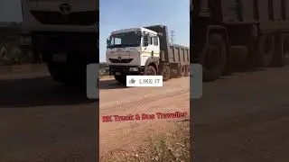 Tata Signa 4830 Tipper Iron ore Transporting with heavy load#ytshorts#shortsfeed#shorts#short