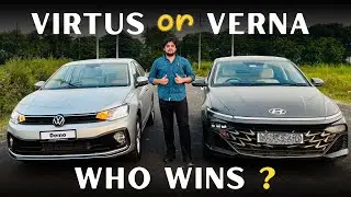 Hyundai Verna VS Volkswagen Virtus Top Model Comparison | Verna VS Virtus Comparison 2025 | Mileage