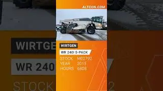 Used WIRTGEN WR 240I S-PACK SOIL STABILIZER for Sale | 2015 | Worldwide shipping