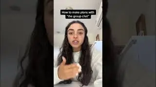How to plan a group chat outing #groupchat #friends #friendship #advice #friendshipadvice