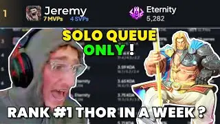 How I got Rank #1 Thor in a Week SOLO QUEUE | Marvel Rivals