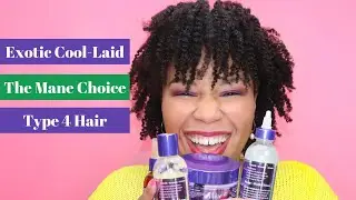THE MANE CHOICE EXOTIC COOL-LAID ON TYPE 4 HAIR
