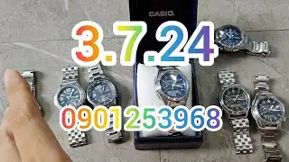 [3.7.24] Đồng Hồ Si - Casio Wave Ceptor Lineage Multiband6 Overland Elgin Smartwatch Smartphone
