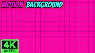 4K - Grid Motion Background | Color Matte 9 | Free NCR