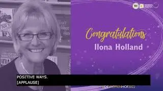 Ilona Holland Inducted Into the Delaware Women's Hall of Fame