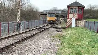 Nvr Ex tfw class 143 at Peterborough orton mere going to wansford 12/03/23