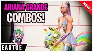 *NEW* ARIANA GRANDE Combos in Fortnite (Fortnite Battle Royale)