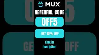 Mux Referral Code (OFF5) Get up to 10% Rebate On Fees