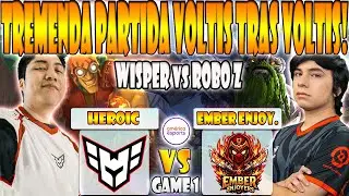 HEROIC vs EMBER ENJOYERS BO3[GAME 1] WISPER, TAILUNG, YUMA VS ROBO Z-PGL WALLACHIA SEASON 7:AMERICAS
