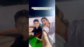 Веду на местную ярмарку с племянницей и племянником 🎡🤹🏻