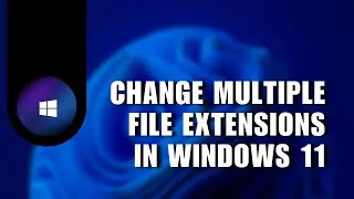 😍 BASICS: How to Change Multiple File Extension in Windows 11 | for Dummies