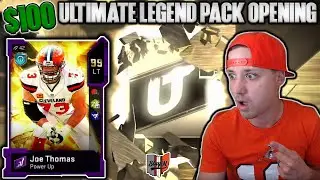 *JUICED PACKS* BROWNS FAN GOES ALL IN FOR ULTIMATE LEGEND JOE THOMAS! Madden 20 Pack Opening