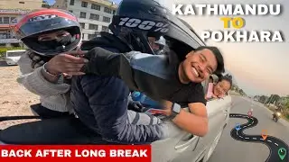 Kathmandu To Pokhara Road Trip | Back With the Vlog After a Long Break🥰