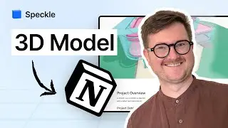 Embed 3D Models in Notion in 2 Minutes using Speckle