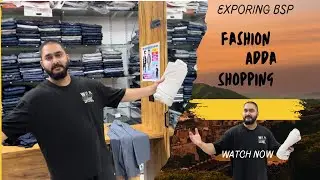 Formal cloths shopping Bilaspur best retail shop FASHION ADDA near Mandir chowk@Professoroncam