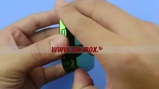 BlackBerry Bold 9000 Titanium Housing Cover - Green