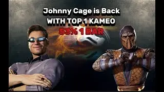 JOHNNY CAGE & TREMOR IS THE NEXT BIG THING 🔥 🤯 INSANE COMBO SHOWCASE & PRESSURE #mk1 #johnny
